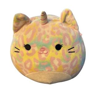 Squishmallows 8 inch Soraya the Cheetah-Corn‎ Official Sassy Squad Kellytoy